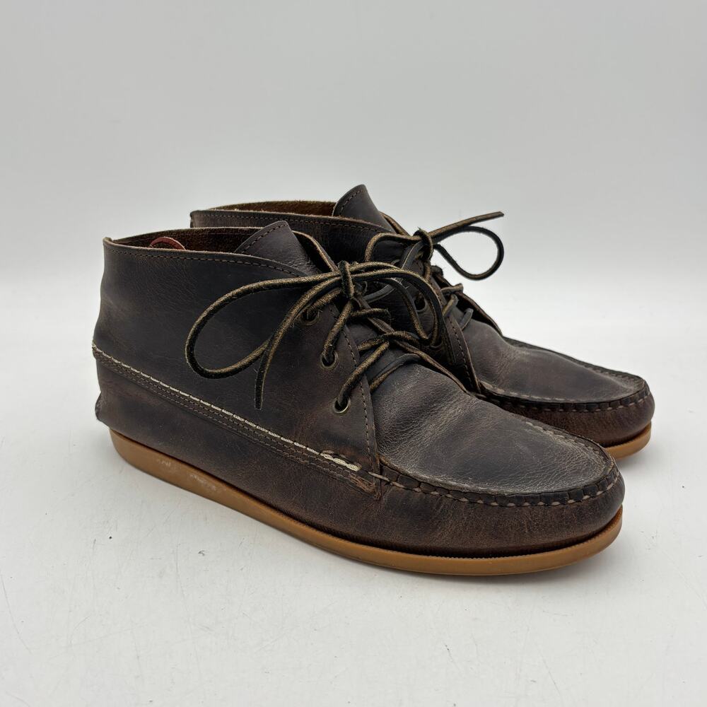 Quoddy Kennebec Chukka Boots Chocolate Men's 9.5 Western Indie Boat Heritage